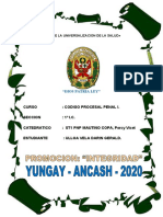 Trabajop Aplicativo de Codigo Procesal Penal.