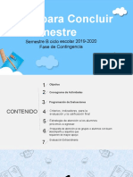 Plan de Evaluación General