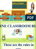 Online Classroom Rules Video Presenttaion