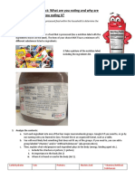 Nutrition Label Ap Project