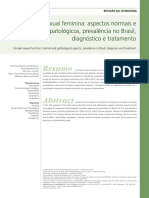 Resumo: Função Sexual Feminina: Aspectos Normais e Patológicos, Prevalência No Brasil, Diagnóstico e Tratamento