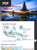 Natural Disaster in Indonesia: Risty Khoirunisa Presentation Skill