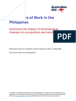 Report - The Future of Work in PH - 2020 05 22 - Not For Circulation and Citation PDF
