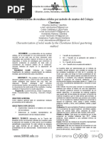 Informe Caracterización de Residuos Sólidos Por Cuarteo