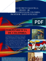 La Independencia de Colombia Sergio Truyo