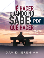 Que Hacer Cuando No Sabes Que Hacer - David Jeremiah