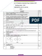 CBSE Class 12 Chemistry Question Paper Solution 2019