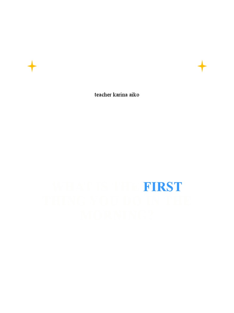 First Things First | PDF | Language Arts & Discipline | Self-Improvement