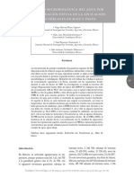 Calidad Microbiológica Del Agua Por Contaminación Difusa de La Aplicación de Estiércoles en Maíz y Pasto