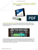 Qué es un SSD