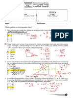 Soal DIKSI SI SBMPTN - FISIKA - Paket 1 (Layout) TA19-20 PDF