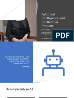 Artificial Intelligence and Intellectual Property Slides