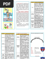 triptico higiene y salud