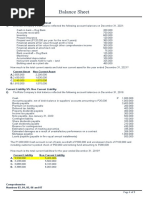 Balance Sheet