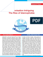 Saffronisation Intriguing the Rise of Islamophobia