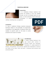 Traditional Medicines PDF