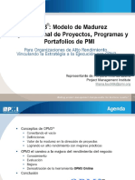 OPM3 - Modelo de Madurez Organizacional de Proyectos, Programas y Portafolios de PMI - PDF