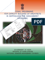 NATIONAL PROGRAMME FOR CAPACITY BUILDING OF ARCHITECTS IN EARTHQUAKE RISK MANAGEMENT (NPCBAERM)