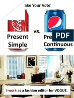 Present Simple vs Continuous