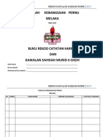 Buku Rekod Kawalan Sahsiah Murid SKP 2017