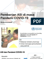 Pemberian ASI perah di masa Pandemi COVID-19