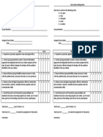 Case Study Grading Rubric