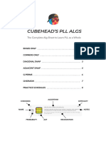 Cubehead'S PLL Algs: The Complete Alg-Sheet To Learn PLL As A Whole