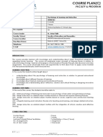 ESEM5123 Psychology of Learning and Instructions Course Plan Sept 2020