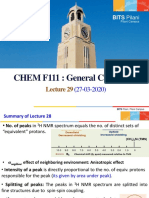 CHEM F111: General Chemistry: Pilani