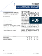 38-05537 Cy7c1354cv25 Cy7c1356cv25 9 Mbit 256K X 36 512K X 18 Pipelined Sram With Nobl Architecture PDF