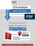 CFA Level I Questions and Answers PDF