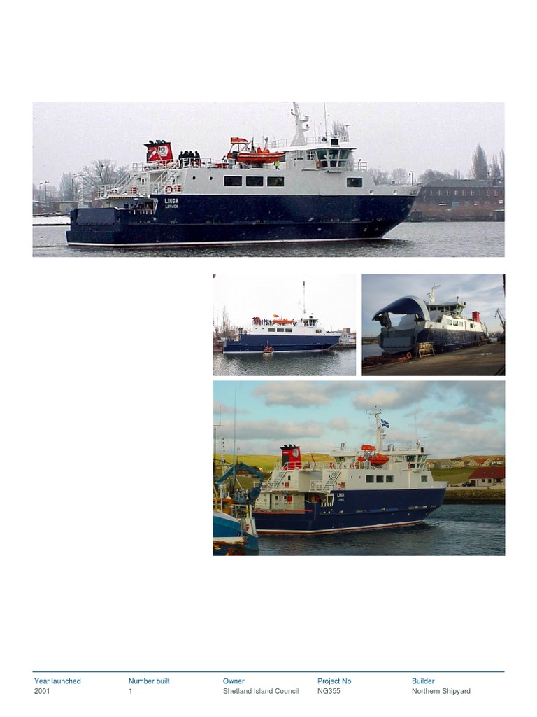 35m Ro-Ro Ferry Specifications | PDF | Home & Garden | Technology ...
