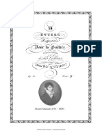 18 Etudes Progressives Pour La Guitare Op.51 - Mauro Giuliani 1781 - 1829 PDF