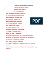 Correccions Sentences Tiempos 1 PDF