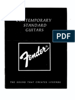 Fender guitar manual features top specs