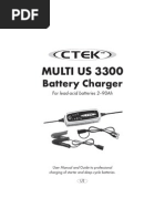 Download CTEK MUS3300 Manual by CTEK Battery Chargers SN47489600 doc pdf
