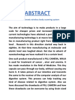 Electronic Wireless Body Scanning System