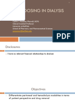 Drug Dosing in Dialysis