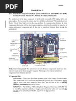 Functional Components of a Computer | PDF | Input/Output | Central ...