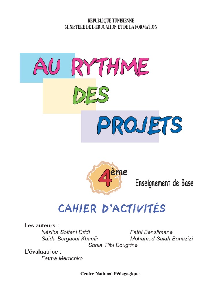 Page De Garde Cahier De Vie Frisson Ecureuil Activitefr4 PDF | PDF