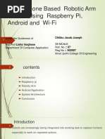 Smart Phone Based Robotic Arm Control Using Raspberry Pi, Android and Wi-Fi