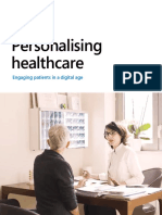 Personalising Healthcare: Engaging Patients in A Digital Age