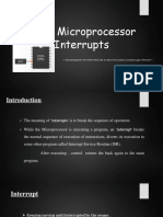8086 Microprocessor Interrupts