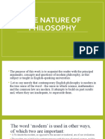Domain of Philosophy