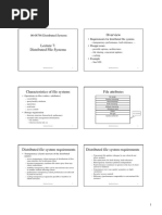 Requirements For Distributed File Systems