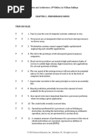 Computer Organization and Architecture 10th Edition Stallings Test Bank PDF