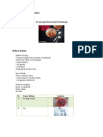 K021181005 - Arifah Nurul Fadlilah - Analisis Resep