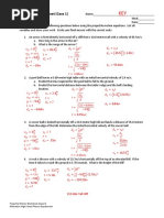 Free Fall Problems and Solutions Guide | PDF | Acceleration | Gravity