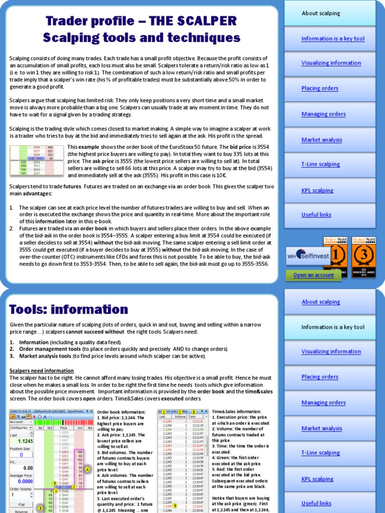 Scalping Techniques and Tools Guide | PDF | Order (Exchange) | Futures ...