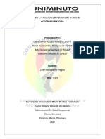 INFORME COOTRANSAMAZONIa Sistema de Gestion